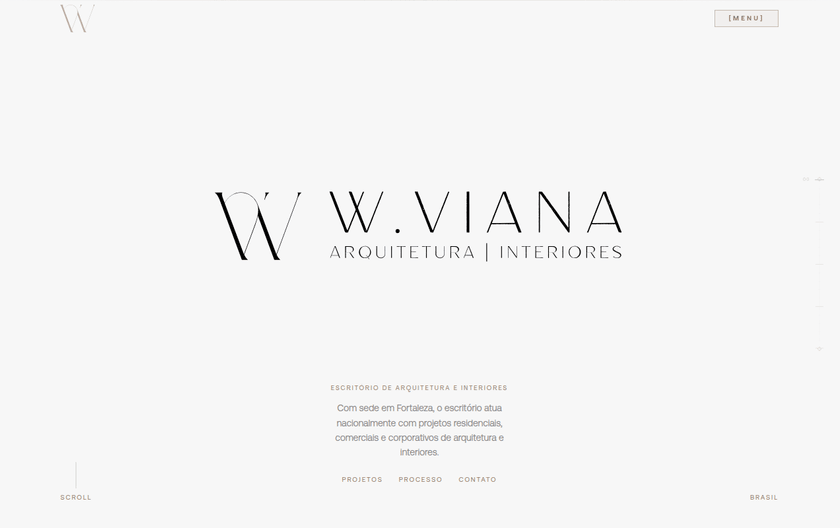Print do projeto: W.VIANA Arquitetura